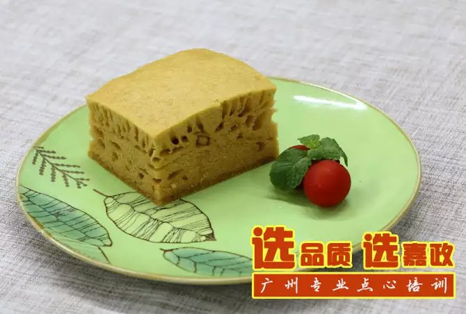 广州茶点培训马拉糕的由来与做法