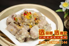 金蒜蒸排骨