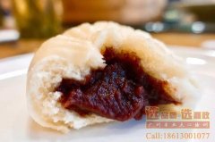玫瑰豆沙包